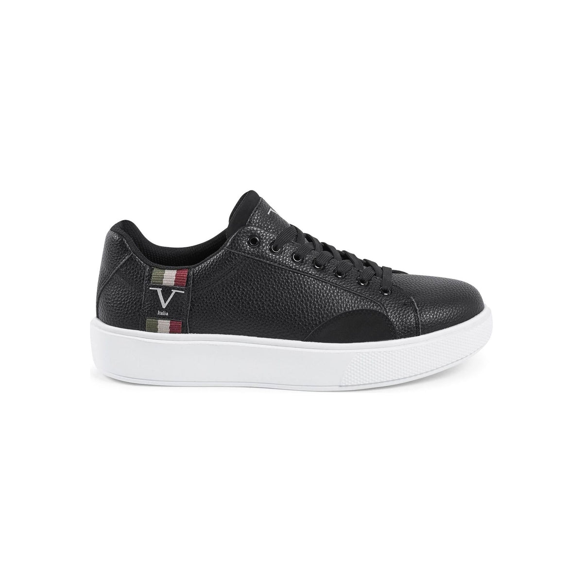 Synthetic Leather Rubber Sole Sneaker - 39 EU