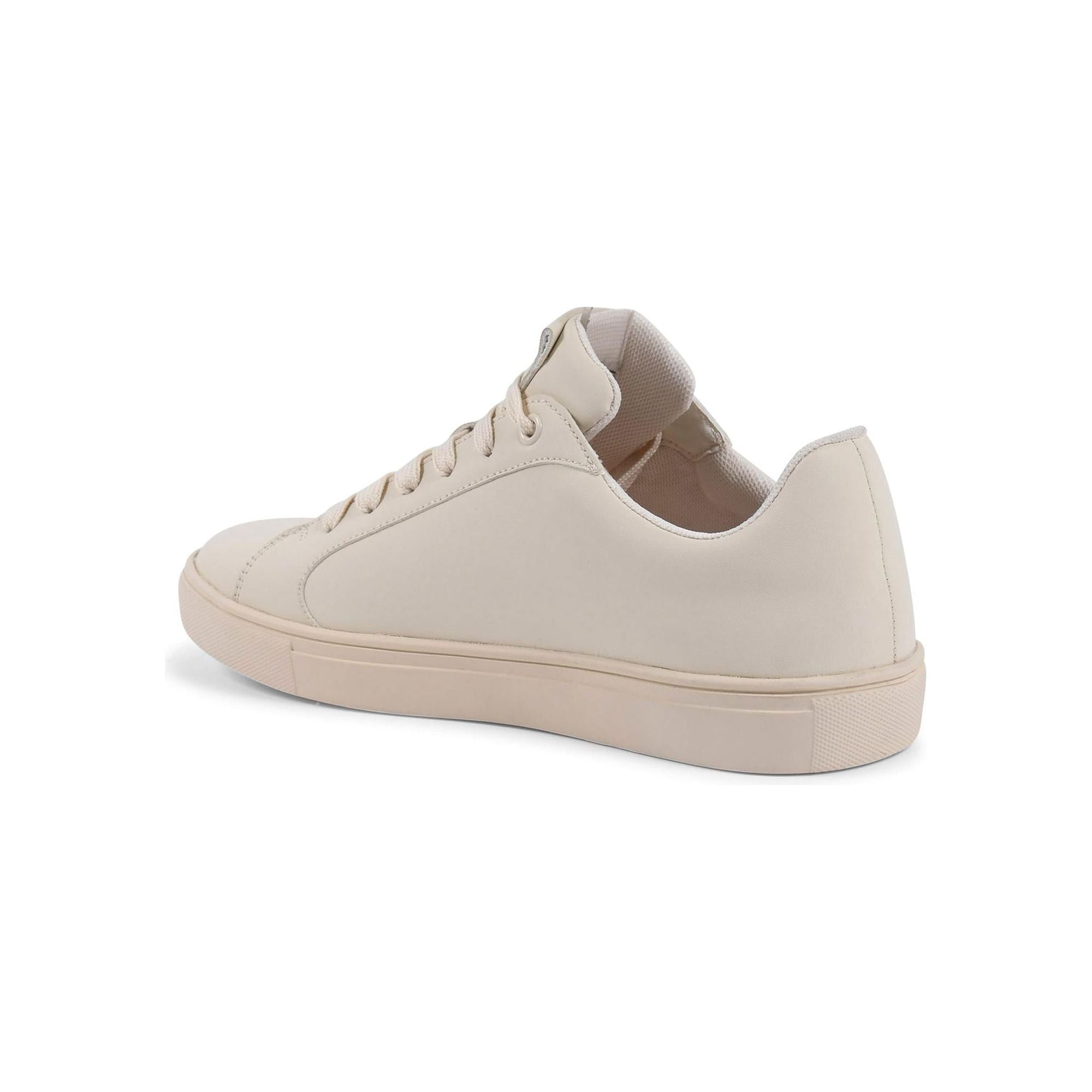 Synthetic Leather Rubber Sole Sneaker - 37 EU