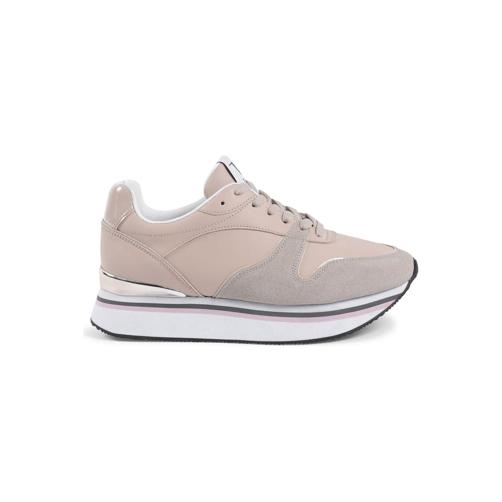 Synthetic Leather Sneaker - 35 EU