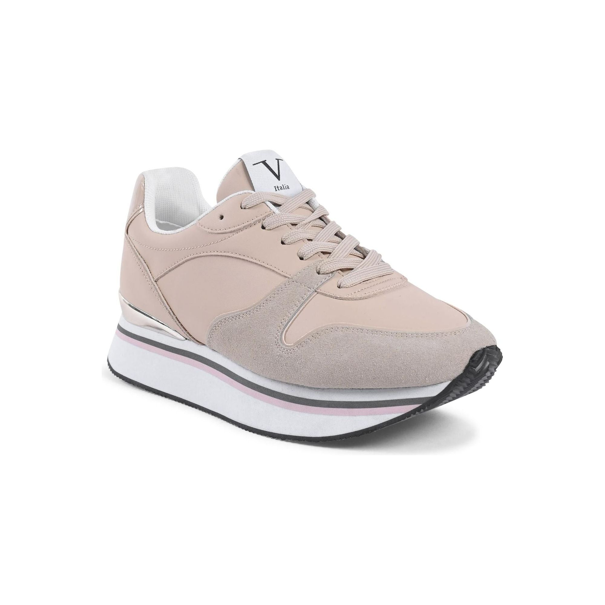 Synthetic Leather Sneaker - 35 EU