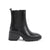 Synthetic Leather Ankle Boot with 6cm Heel - 36 EU