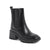 Synthetic Leather Ankle Boot with 6cm Heel - 36 EU