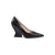 Wave-Shaped Heel Pointed-Toe Pumps - 38 EU