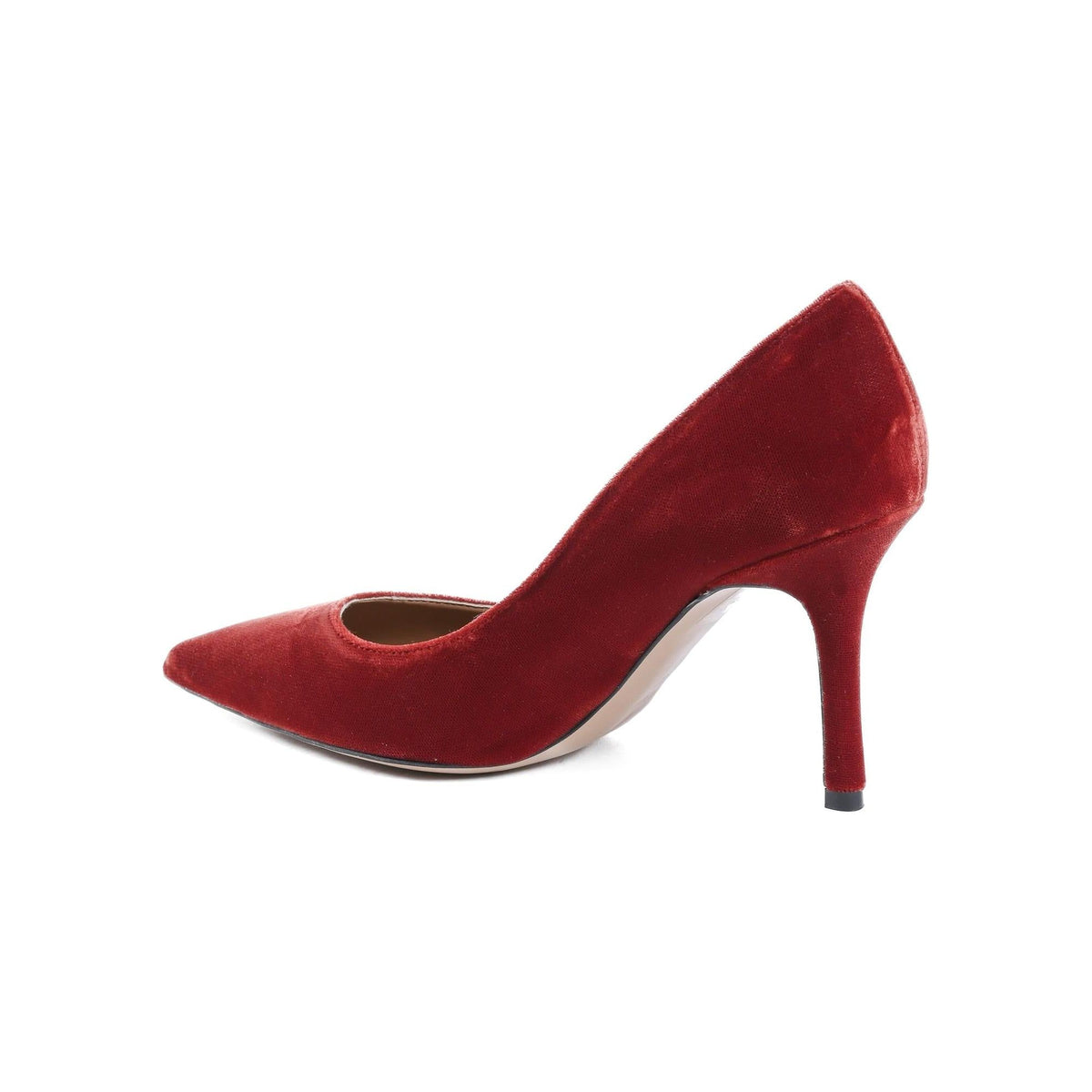 19V69 ITALIA by Versace 1969 abbigliamento sportivo srl Women's Red Velvet High Heel Pump in Red - 37 EU