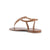 Tropical Print Leather Sandals - 39.5 EU