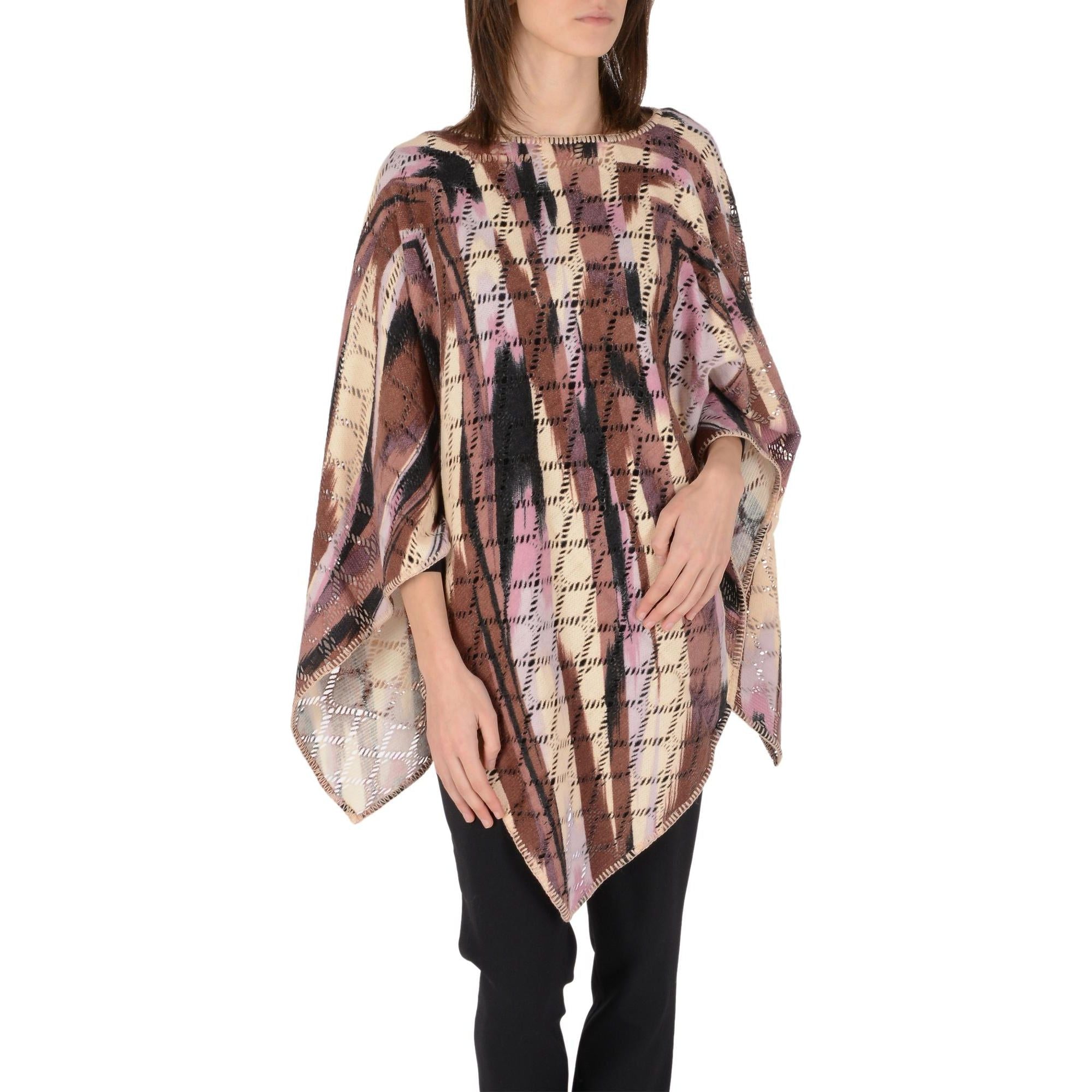 Wool Poncho - One Size