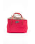 BYBLOS Women's Elegant Fabric and Patent Shopper Tote - One Size