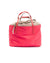 BYBLOS Women's Elegant Fabric and Patent Shopper Tote - One Size