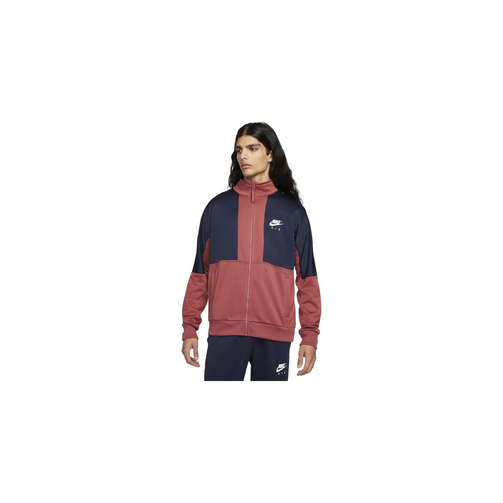 Comfortable Nike Air Pack Jacket with Zipper and Pockets - M