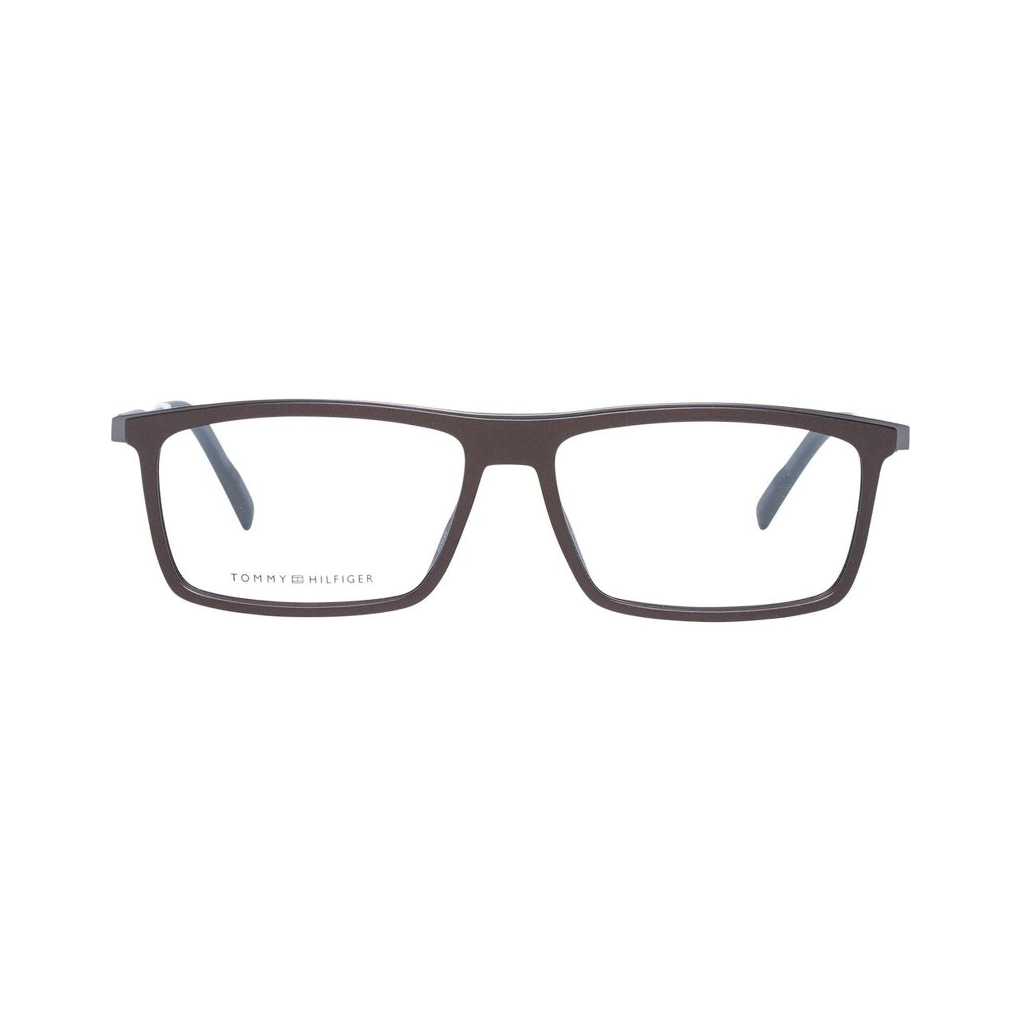 Tommy Hilfiger Men's Brown  Optical Frames - One Size