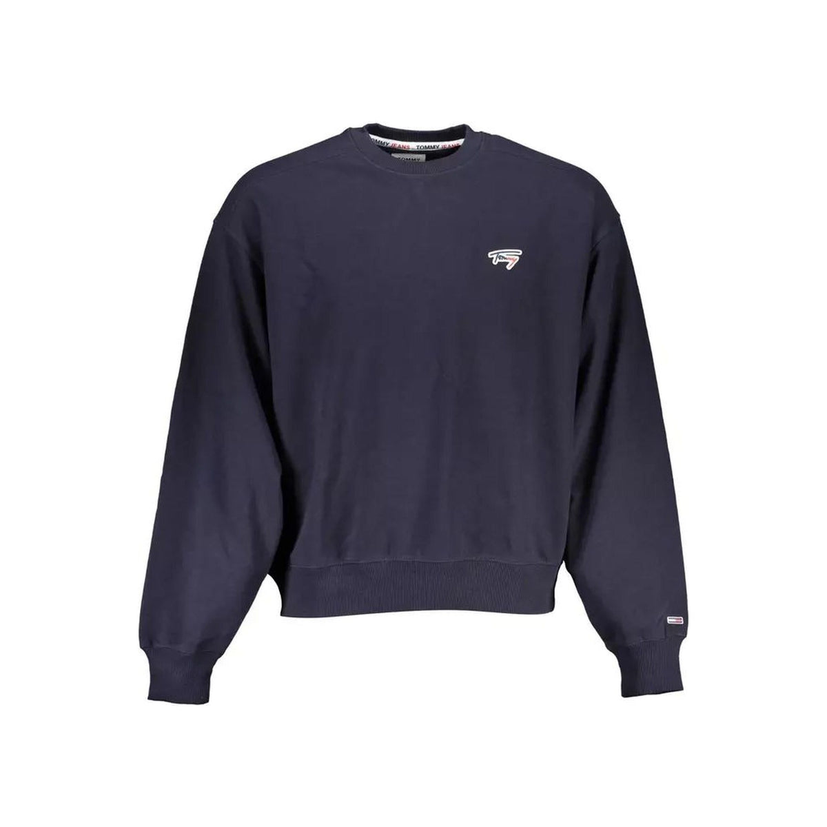 Tommy Hilfiger Men&#39;s Blue Cotton Sweater - L