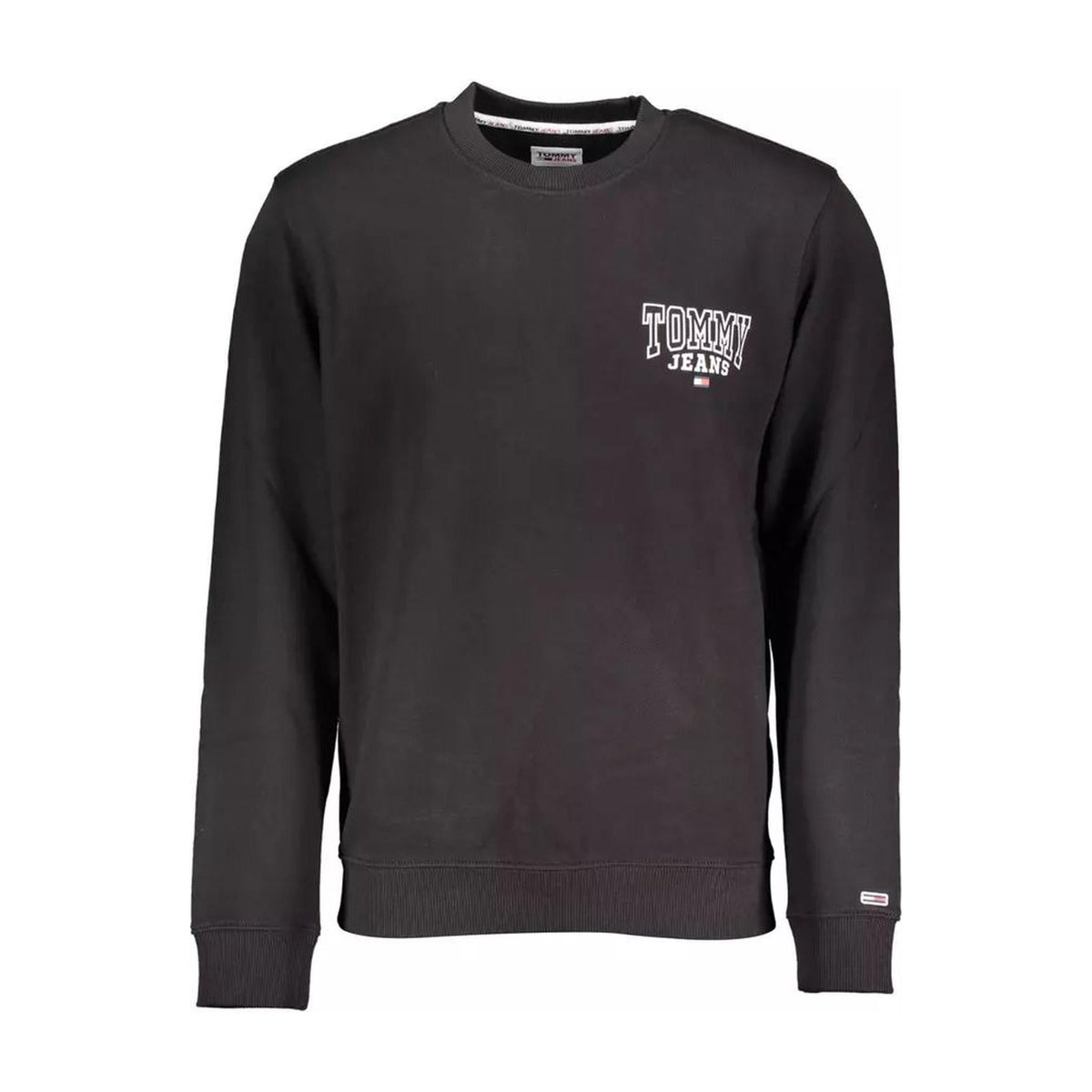 Tommy Hilfiger Men&#39;s Black Cotton Sweater - M