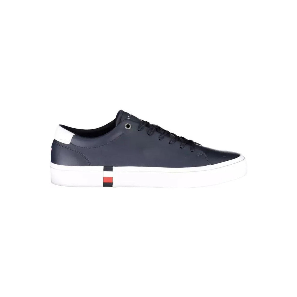 Tommy Hilfiger Men&#39;s Blue Polyester Sneaker - 41 EU