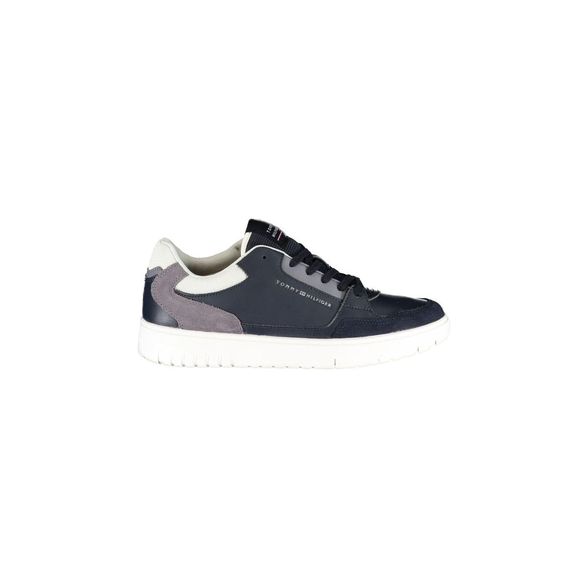 Tommy Hilfiger Men&#39;s Blue Polyester Sneaker - 40 EU