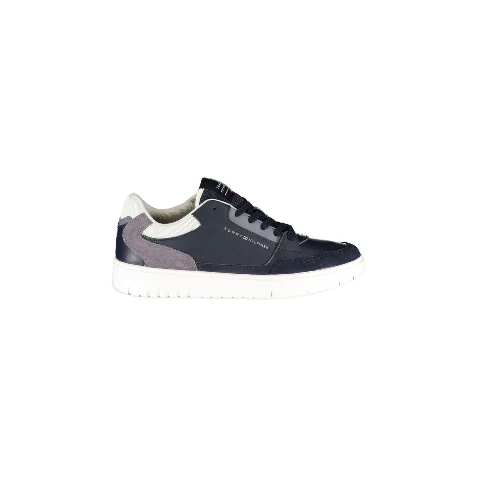 Tommy Hilfiger Men's Blue Polyester Sneaker - 40 EU