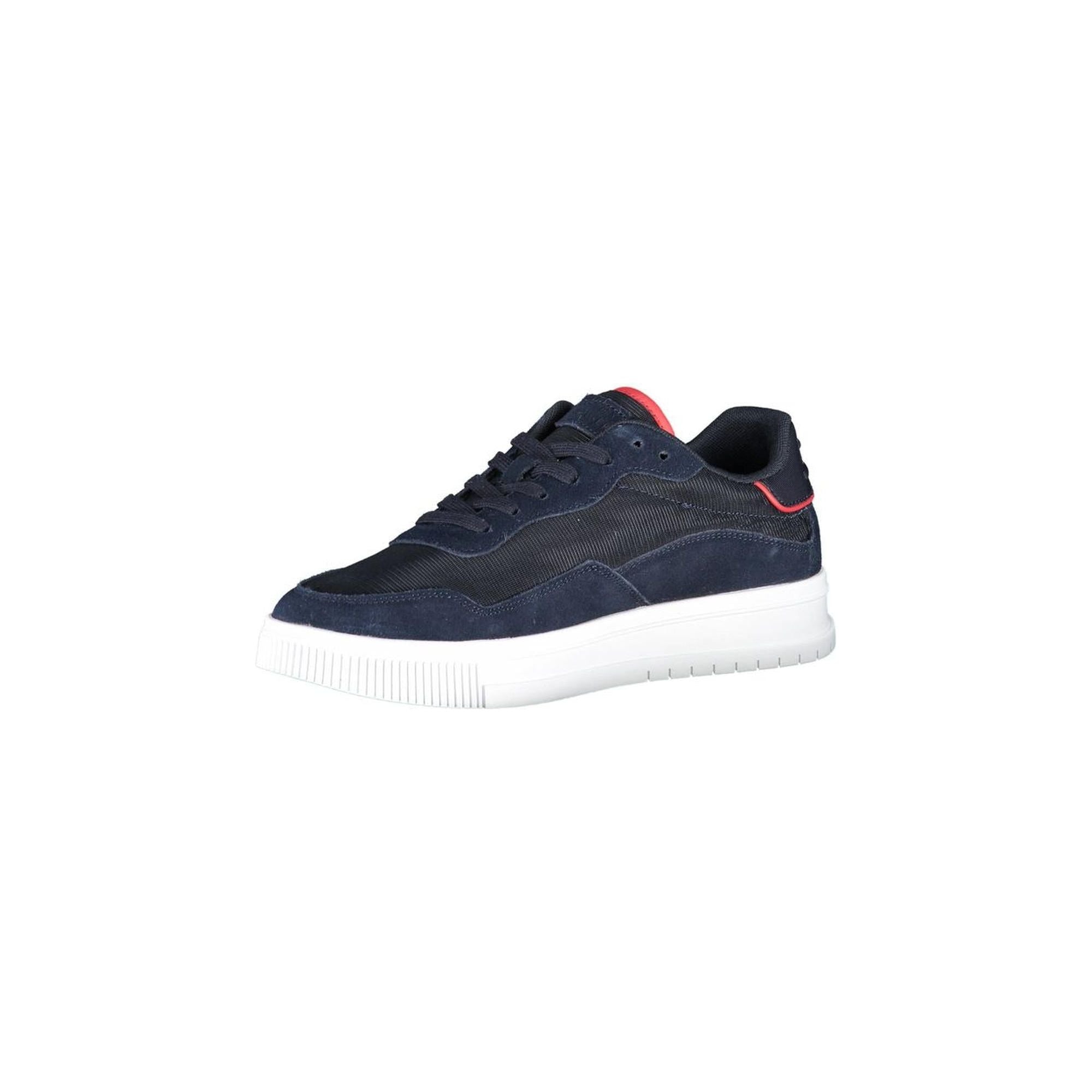 Tommy Hilfiger Men's Blue Polyester Sneaker - 41 EU