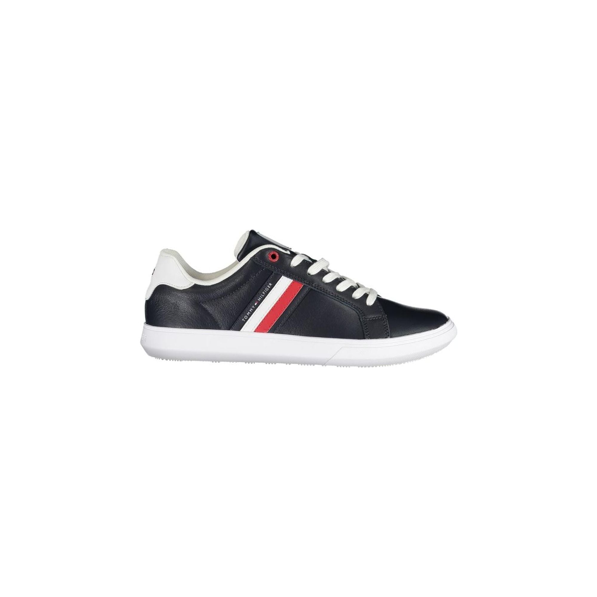 Tommy Hilfiger Men's Blue Polyester Sneaker - 40 EU