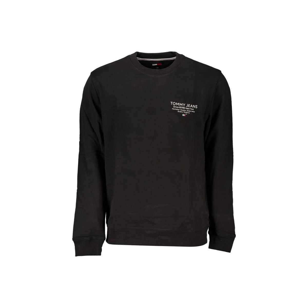 Tommy Hilfiger Men&#39;s Black Cotton Sweater - L