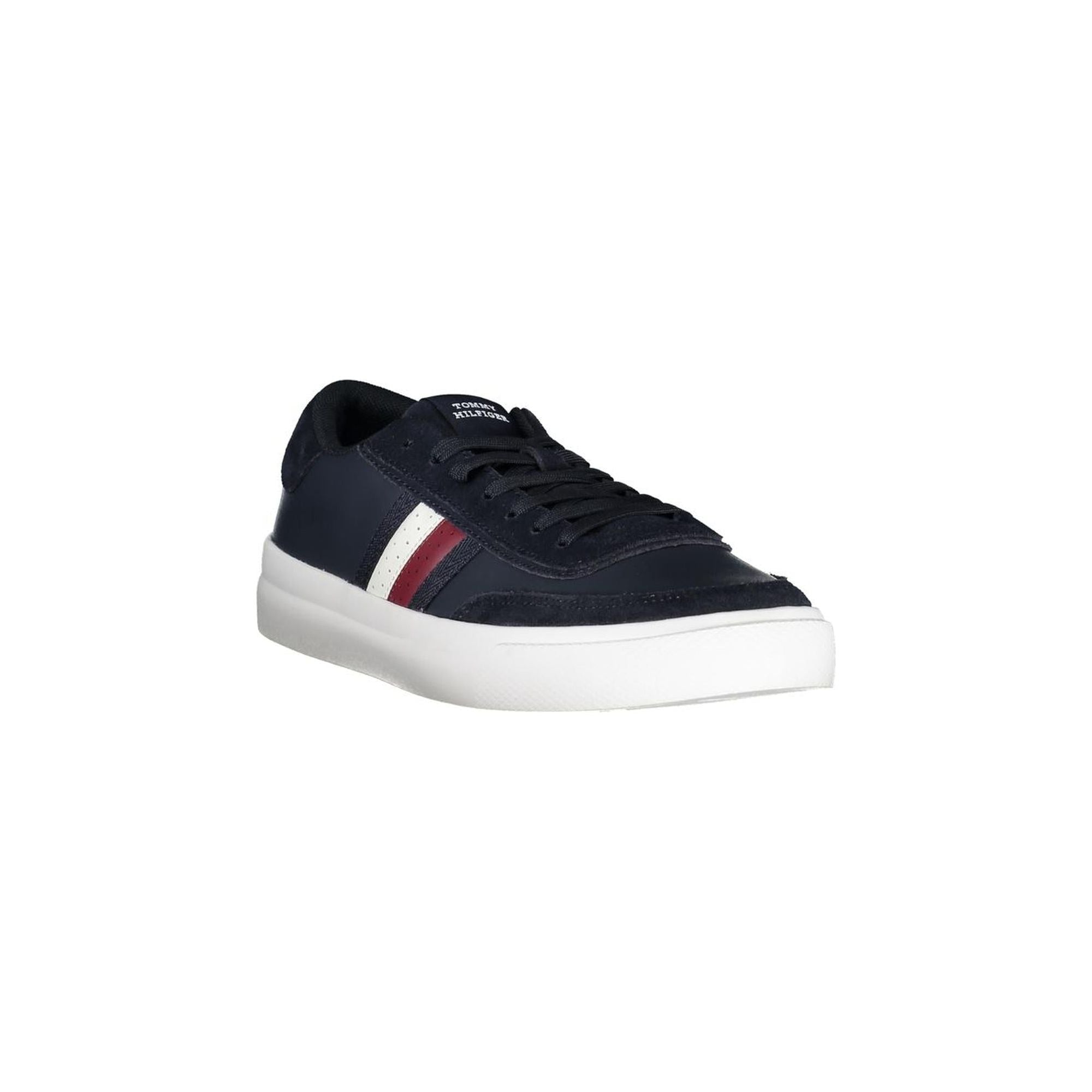 Tommy Hilfiger Men's Blue Polyester Sneaker - 40 EU