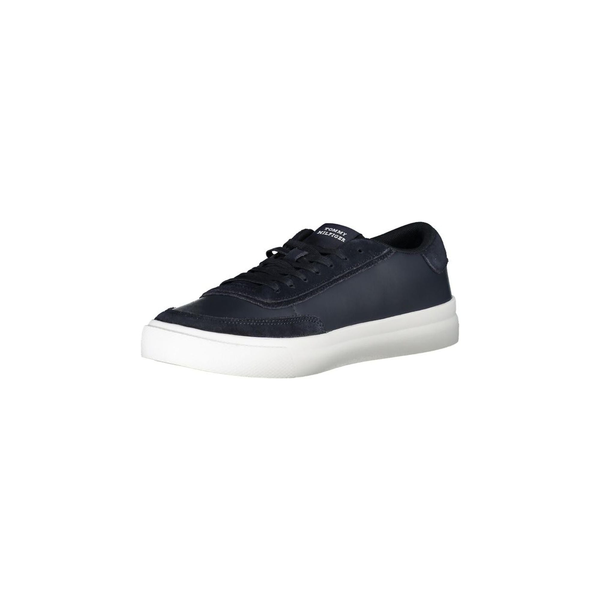 Tommy Hilfiger Men's Blue Polyester Sneaker - 41 EU