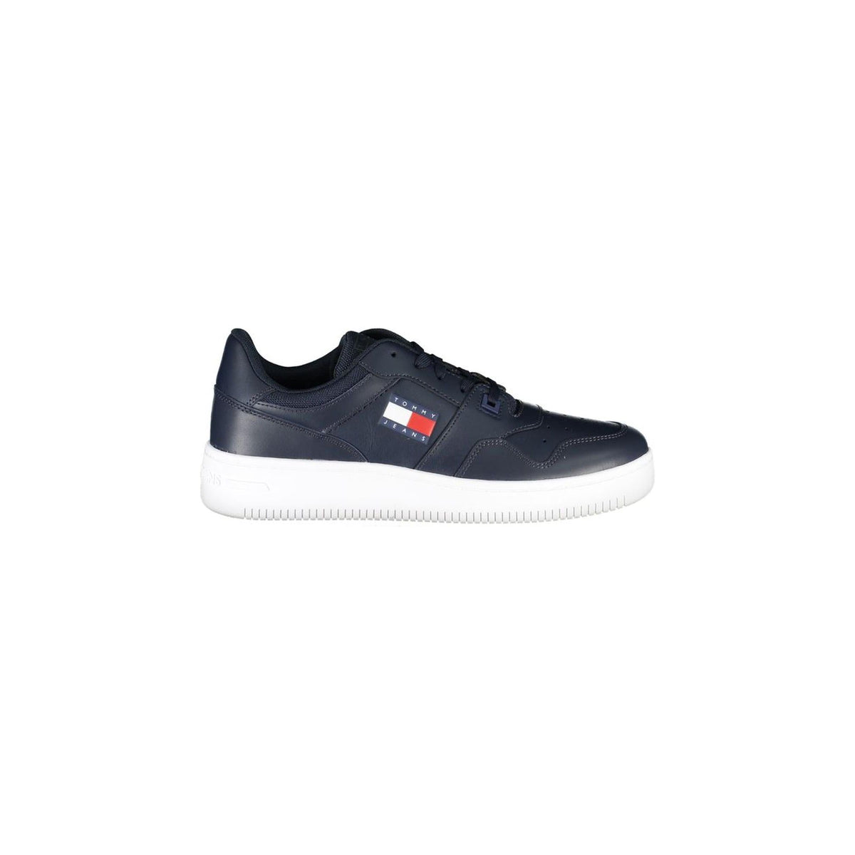 Tommy Hilfiger Men&#39;s Blue Polyester Sneaker - 40 EU