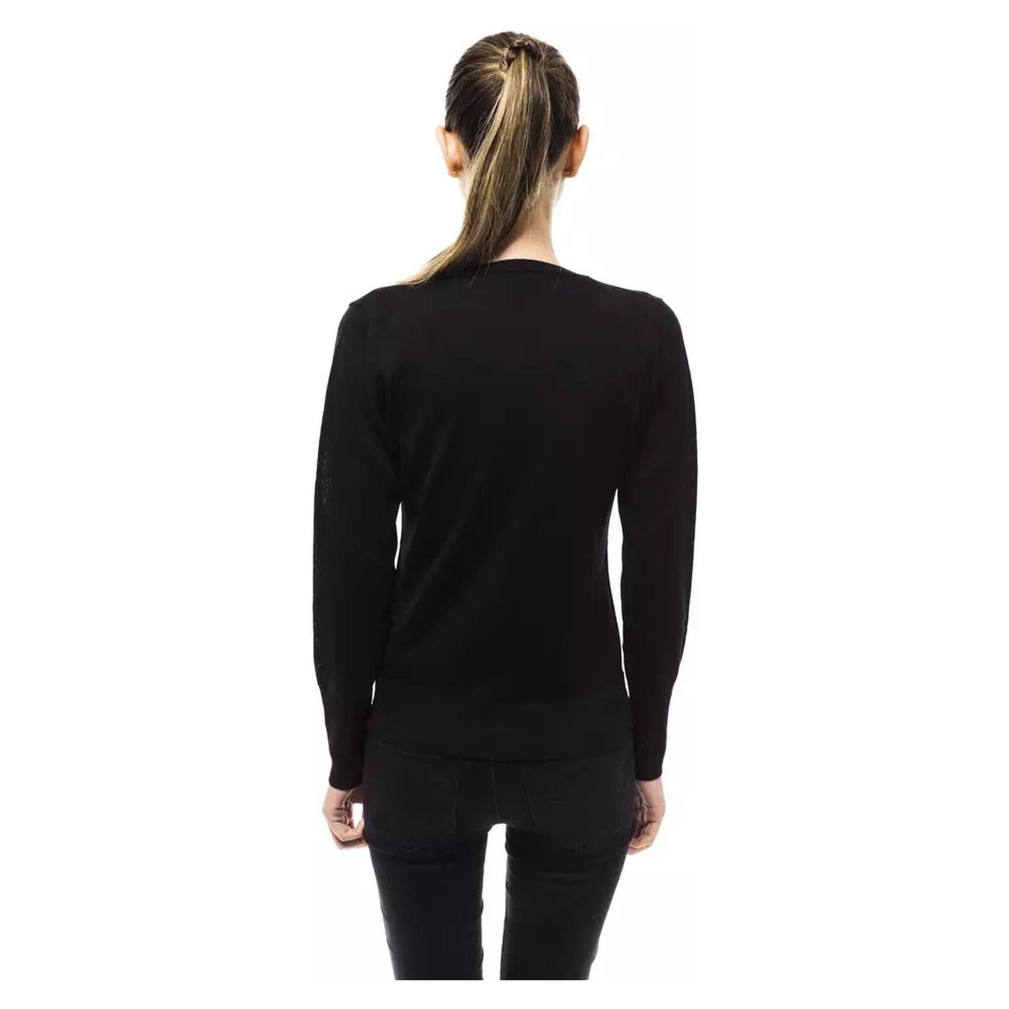 Ungaro Fever Women's Black Wool Sweater - 46 IT