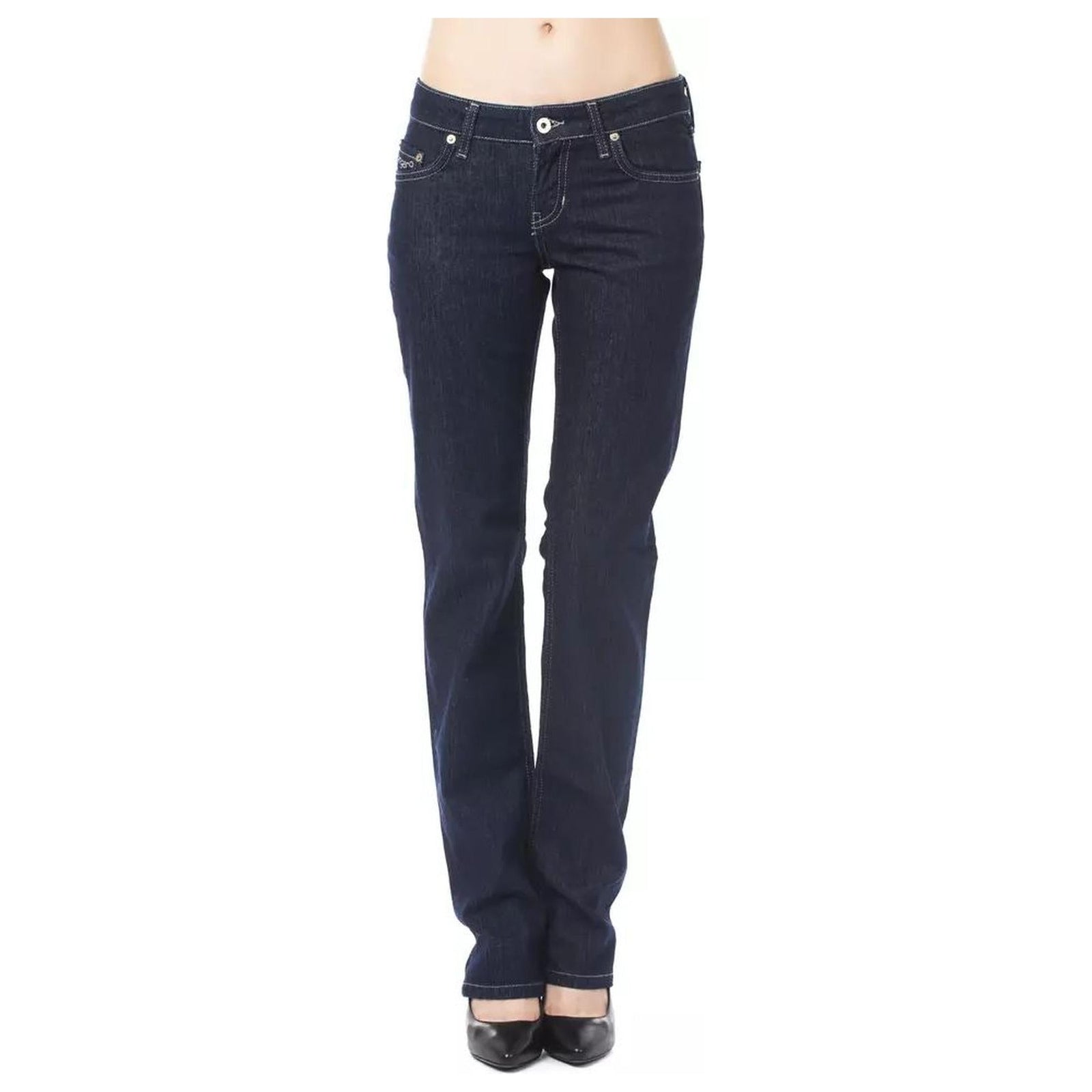 Ungaro Fever Women's Blue Cotton Jeans & Pant - W30 US