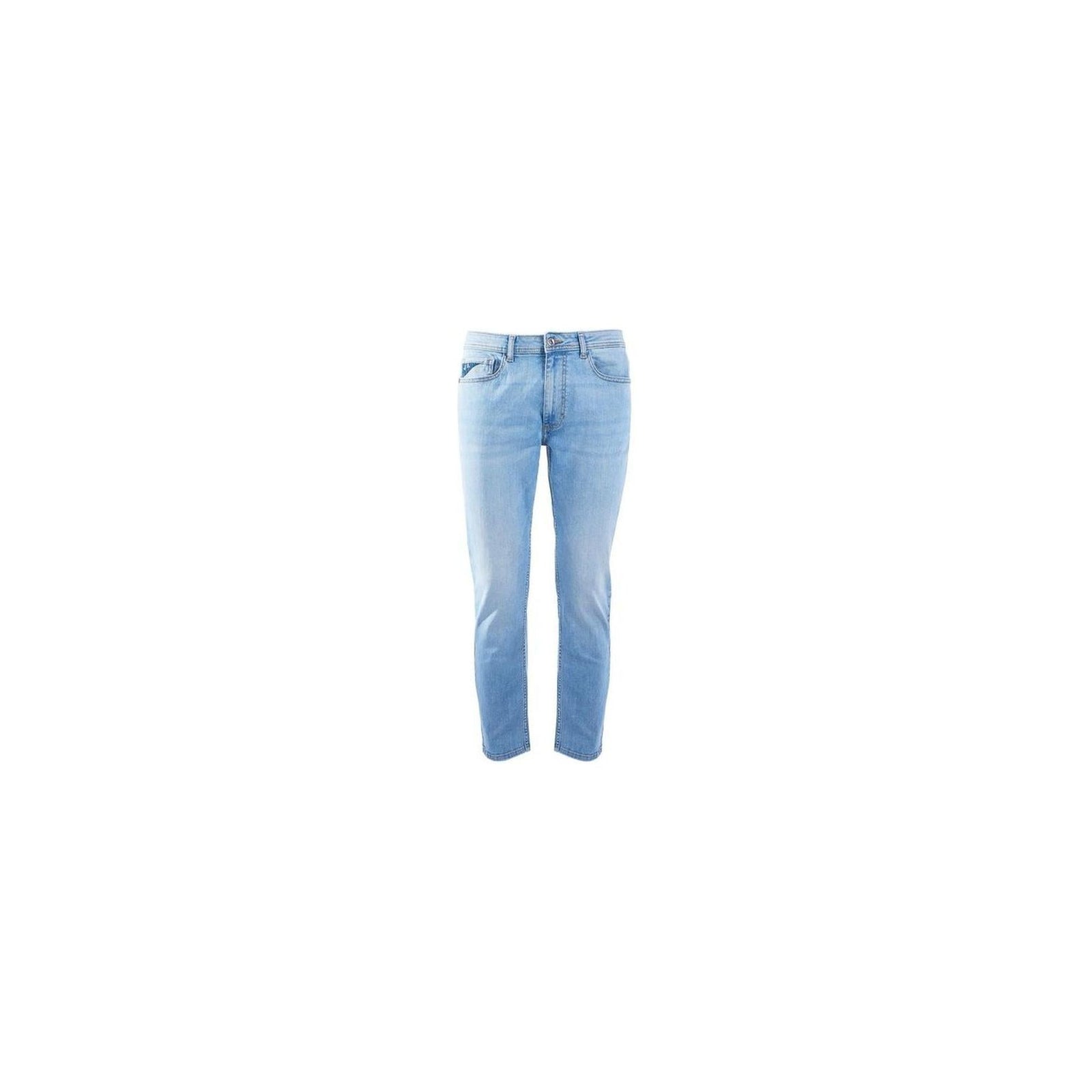 Yes Zee Men's Light Blue Cotton Jeans & Pant - W32 US