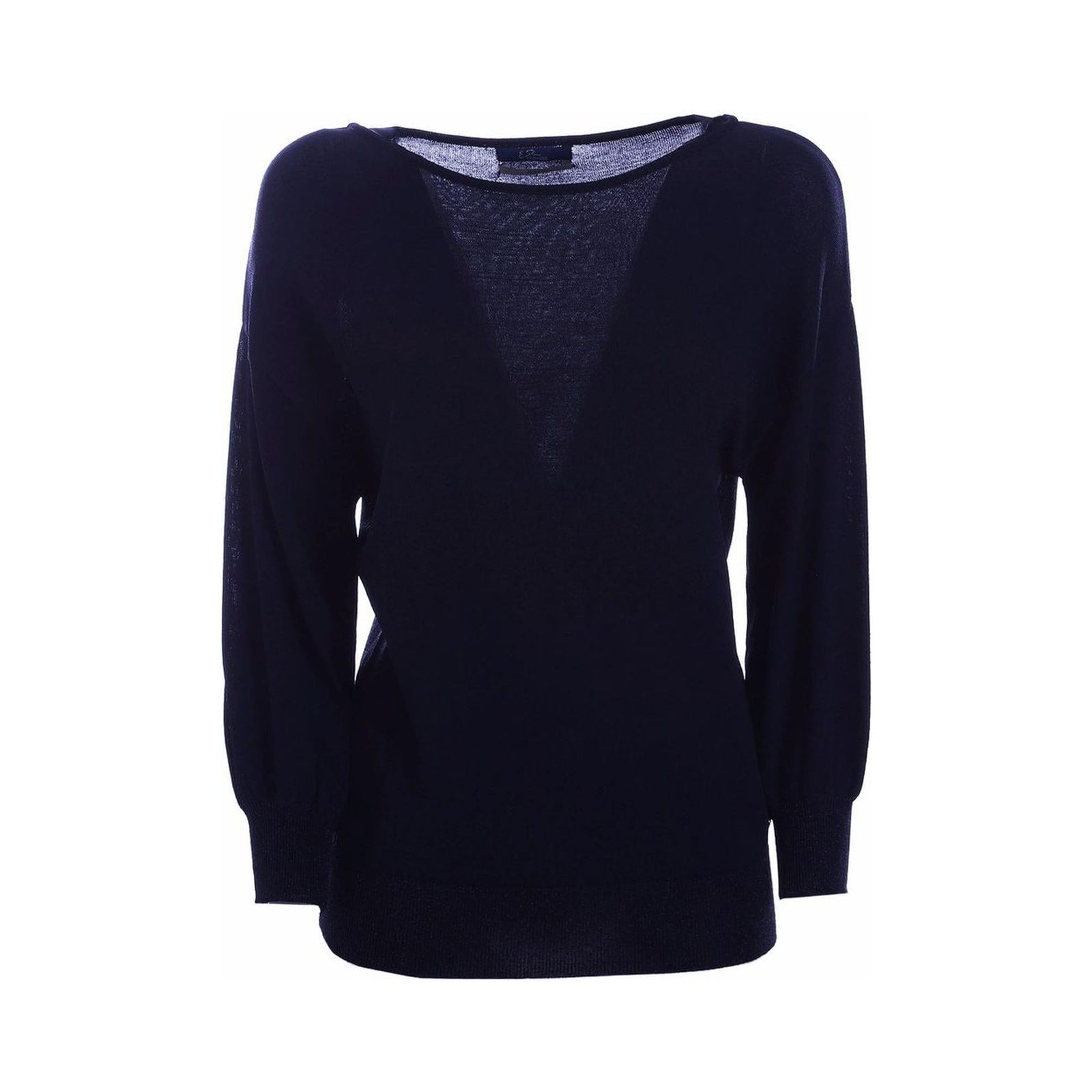 Yes Zee Women's Blue Viscose Sweater - M