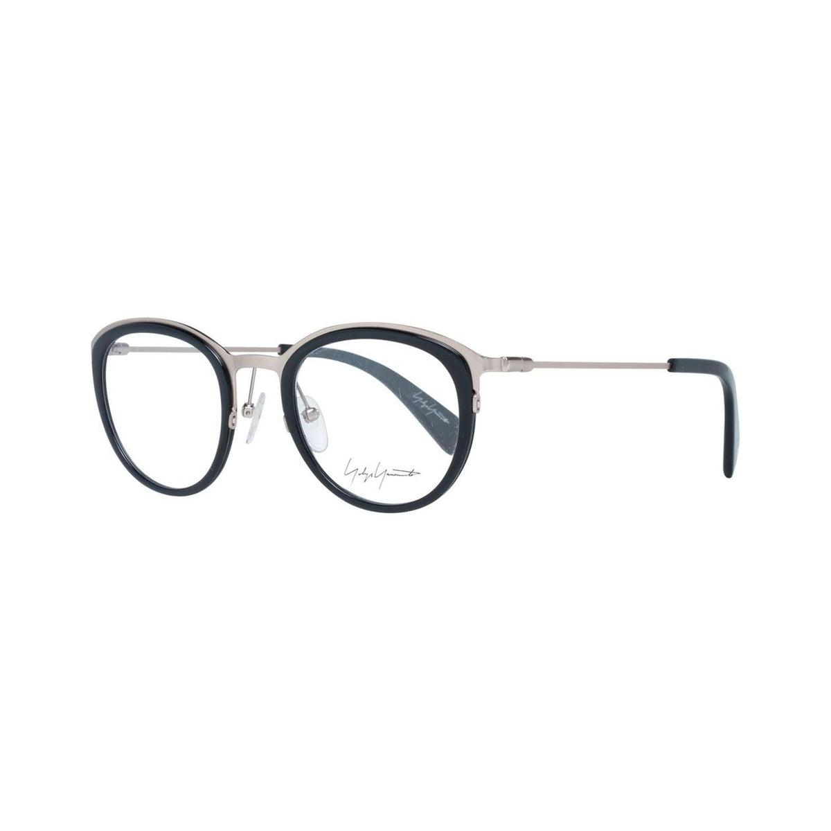 Yohji Yamamoto Unisex&#39;s Black Unisex Optical Frames - One Size