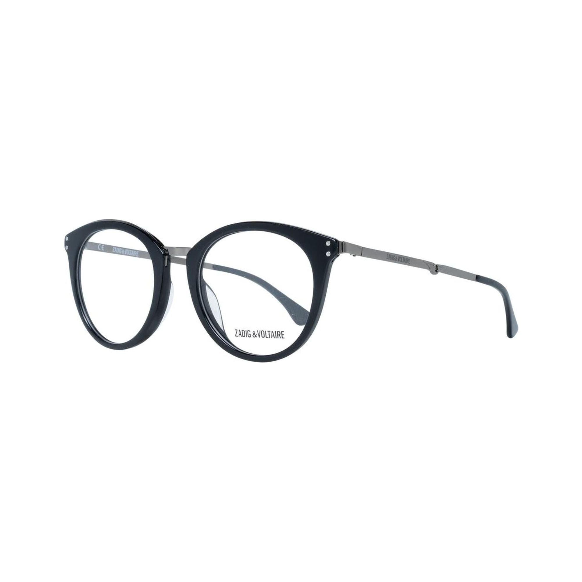 Zadig & Voltaire Unisex's Black Unisex Optical Frames - One Size