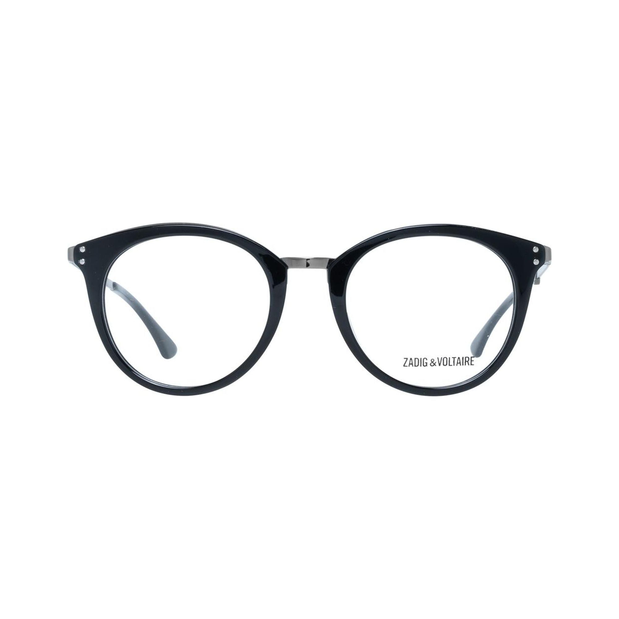 Zadig & Voltaire Unisex's Black Unisex Optical Frames - One Size