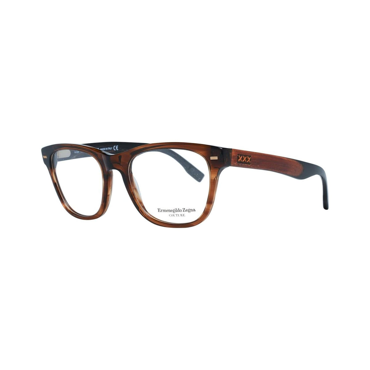 Zegna Couture Men&#39;s Brown  Optical Frames - One Size