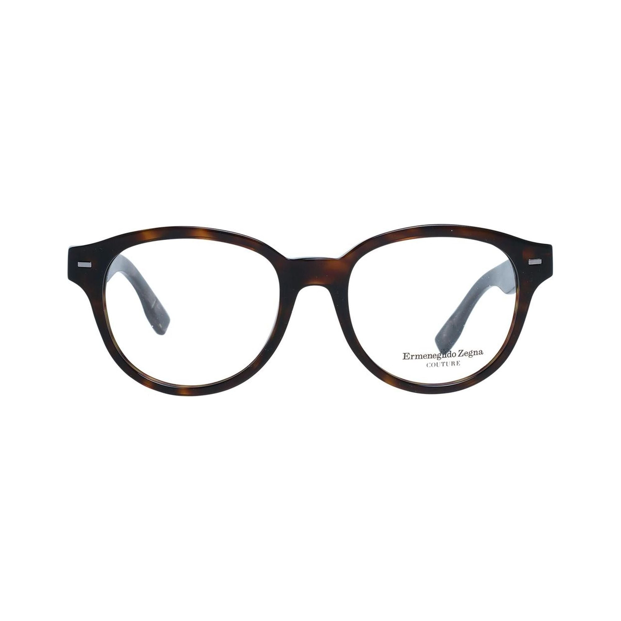 Zegna Couture Men's Brown  Optical Frames - One Size