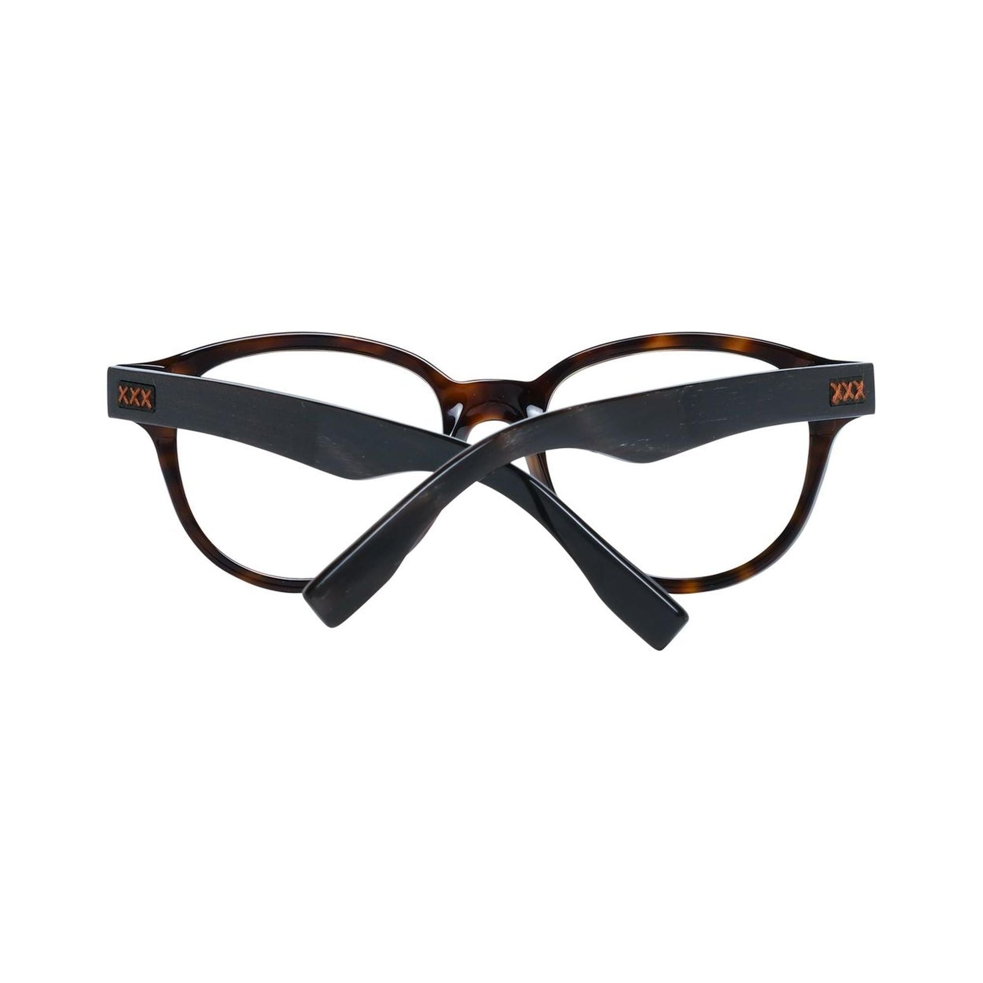 Zegna Couture Men's Brown  Optical Frames - One Size