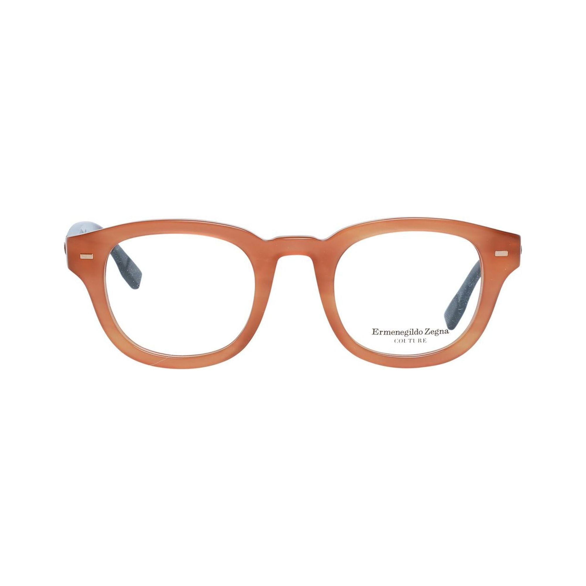 Zegna Couture Men's Brown  Optical Frames - One Size