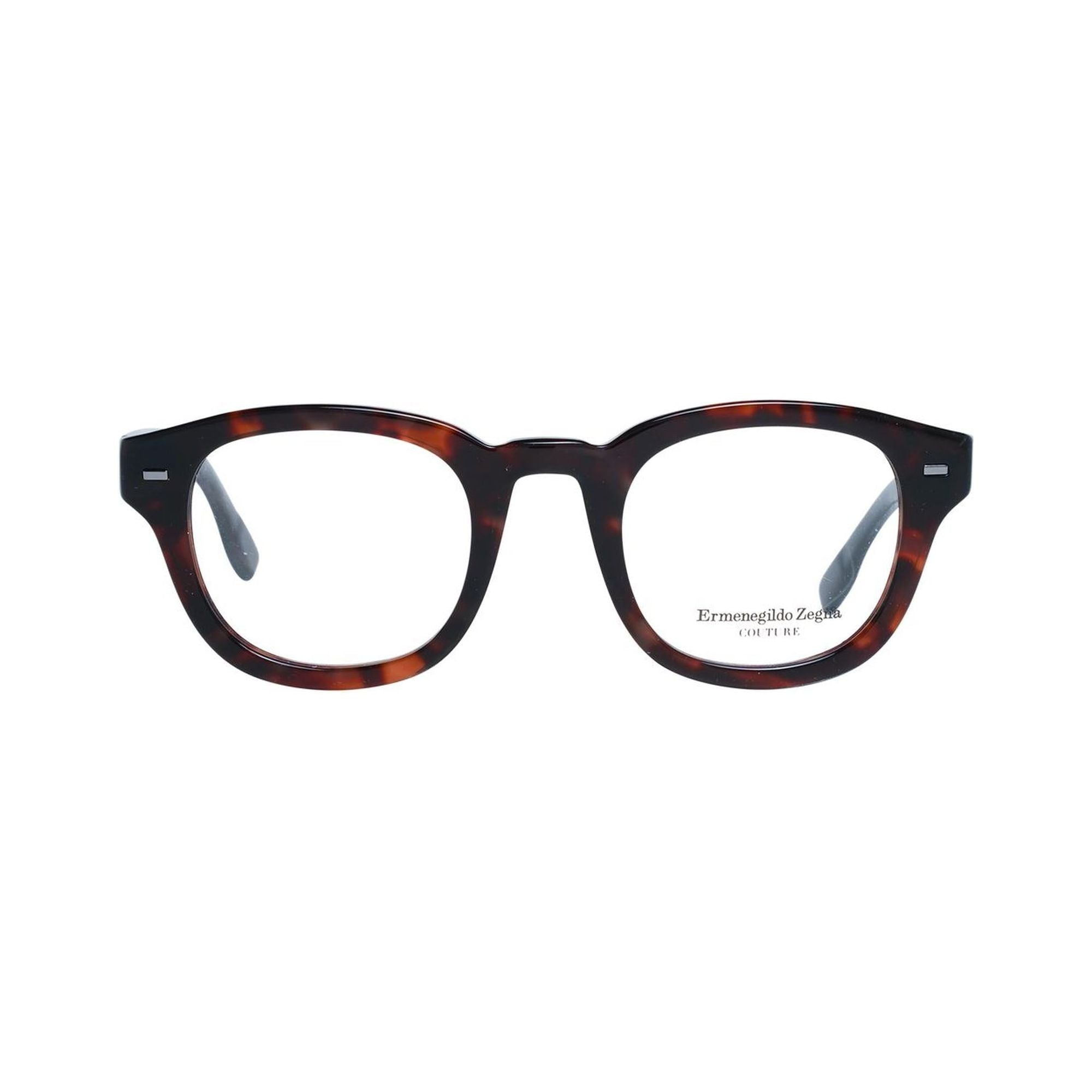 Zegna Couture Men's Brown  Optical Frames - One Size