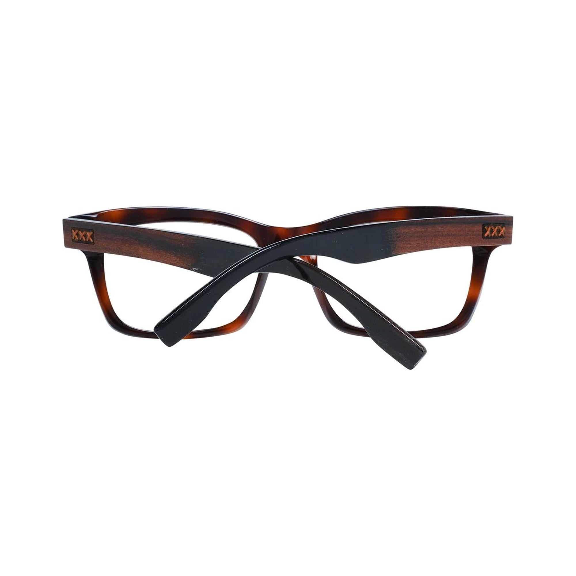 Zegna Couture Men's Brown  Optical Frames - One Size