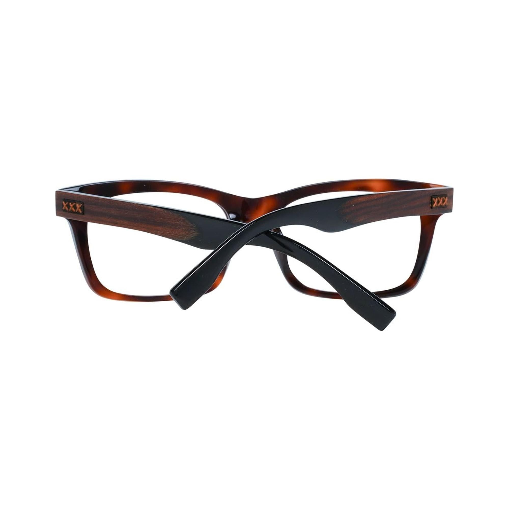 Zegna Couture Men's Brown  Optical Frames - One Size