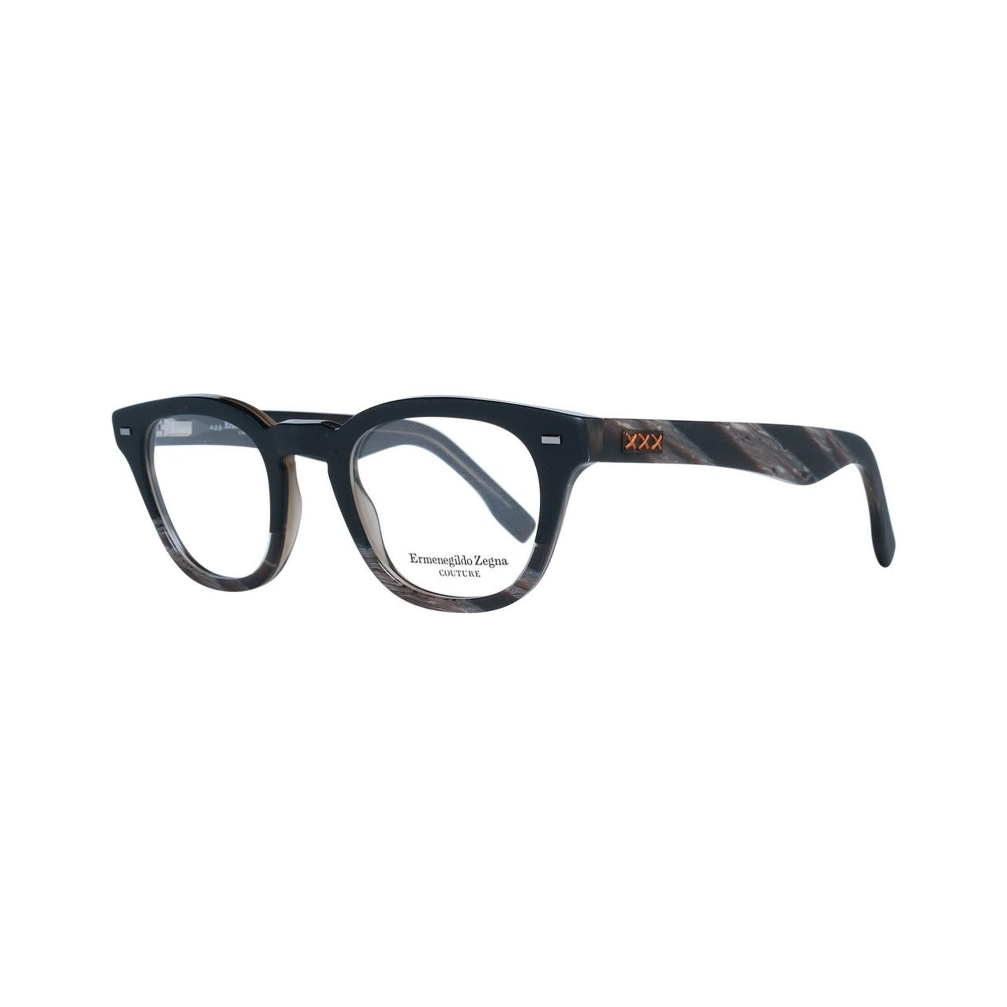 Zegna Couture Men's Black  Optical Frames - One Size