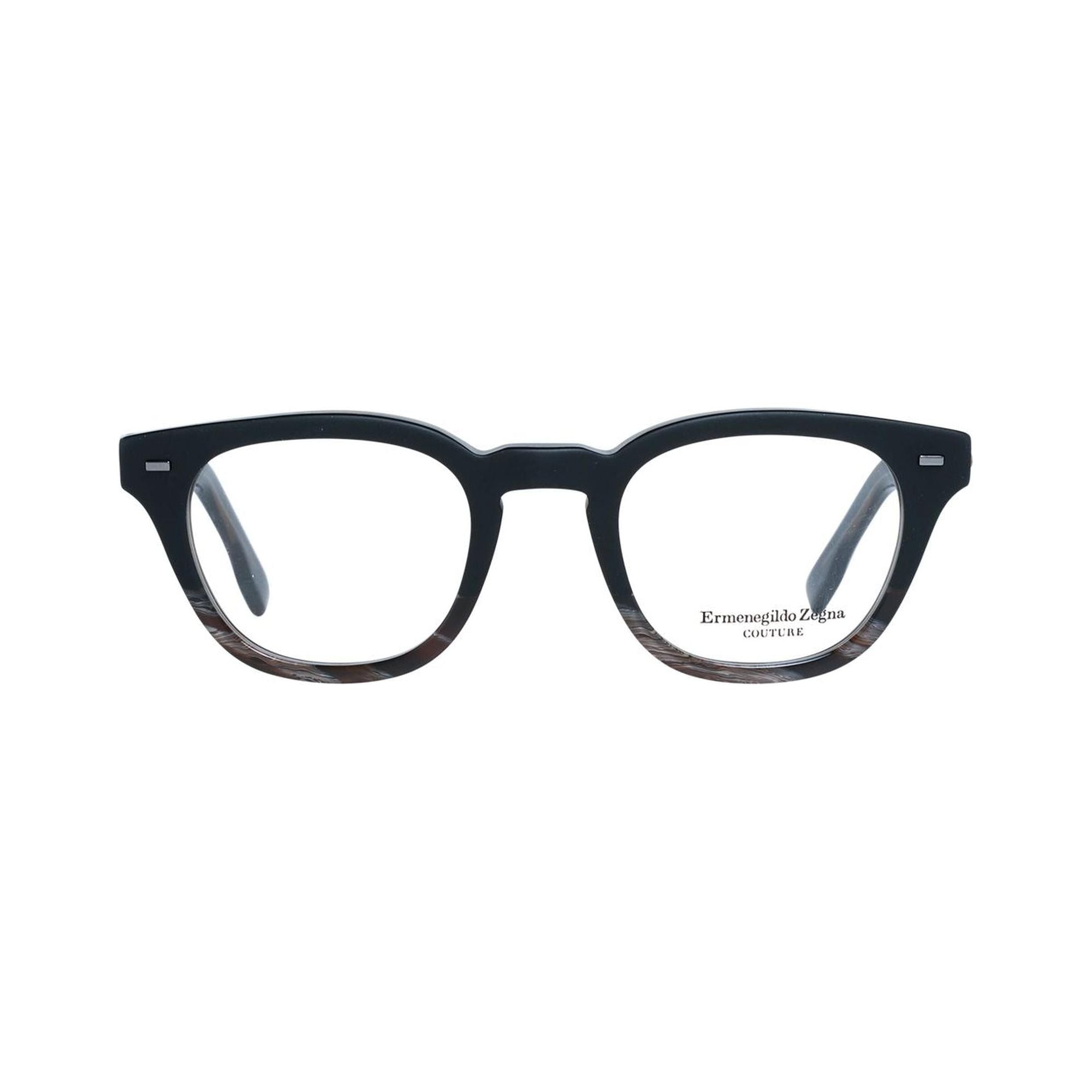 Zegna Couture Men's Black  Optical Frames - One Size