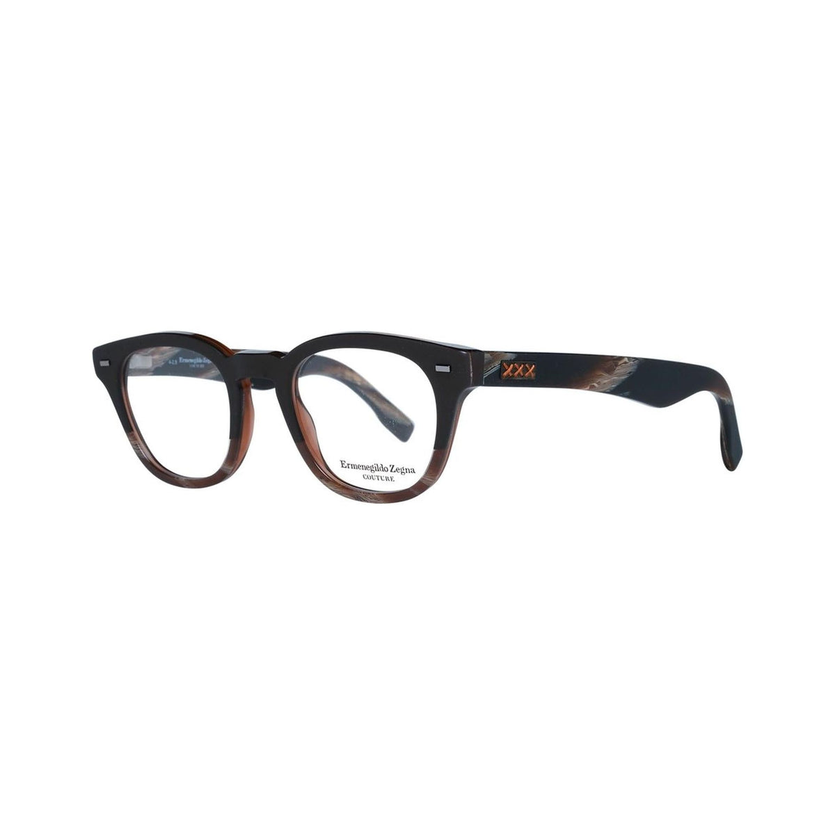 Zegna Couture Men&#39;s Brown  Optical Frames - One Size