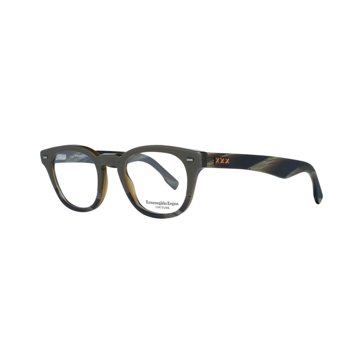 Zegna Couture Men&#39;s Olive  Optical Frames - One Size