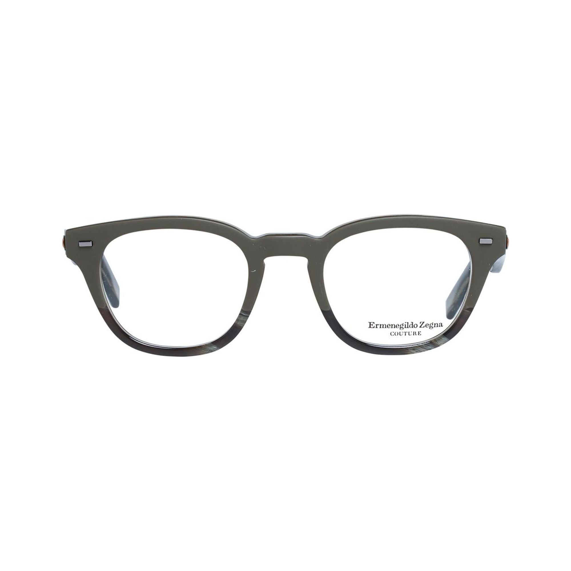 Zegna Couture Men's Olive  Optical Frames - One Size