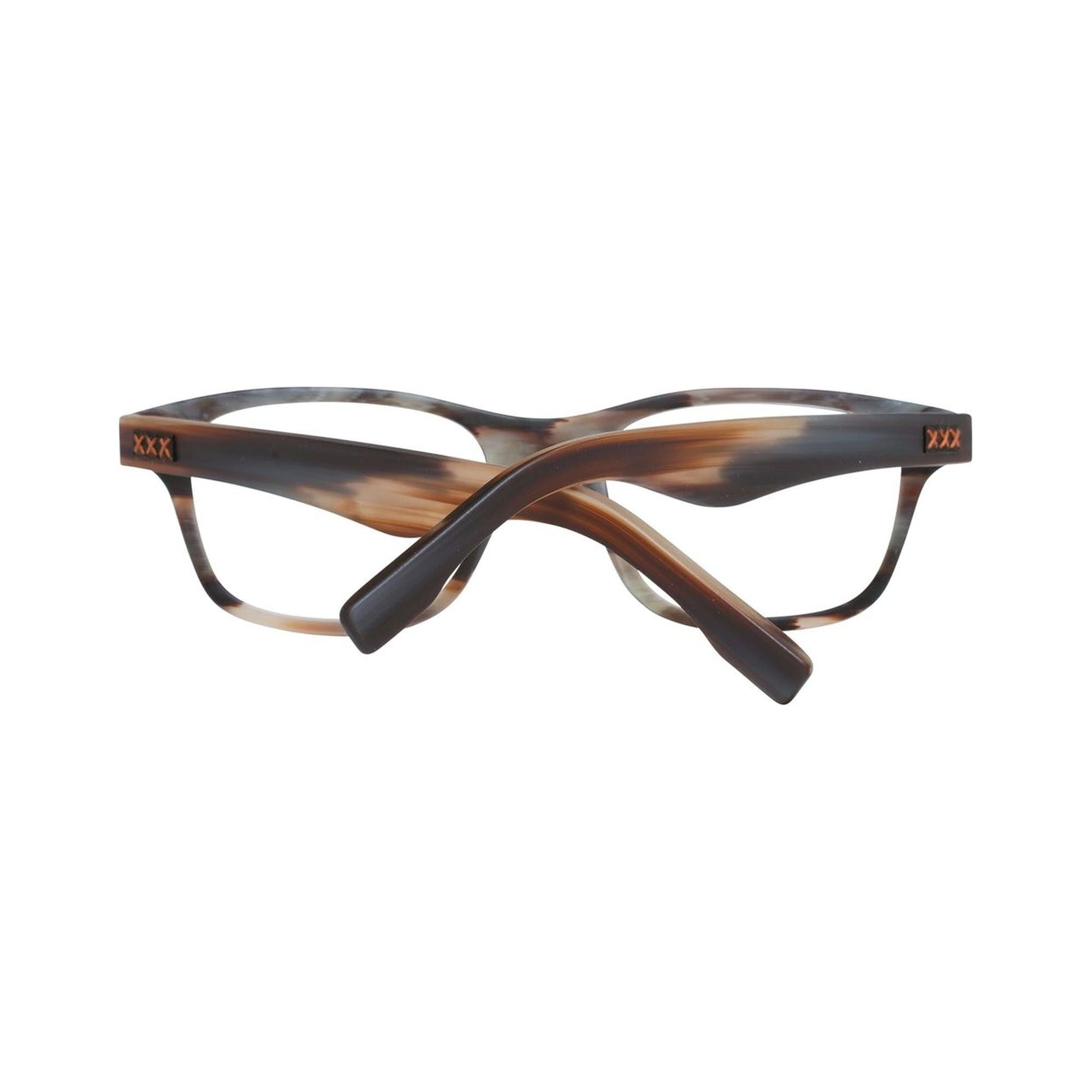 Zegna Couture Men's Brown  Optical Frames - One Size