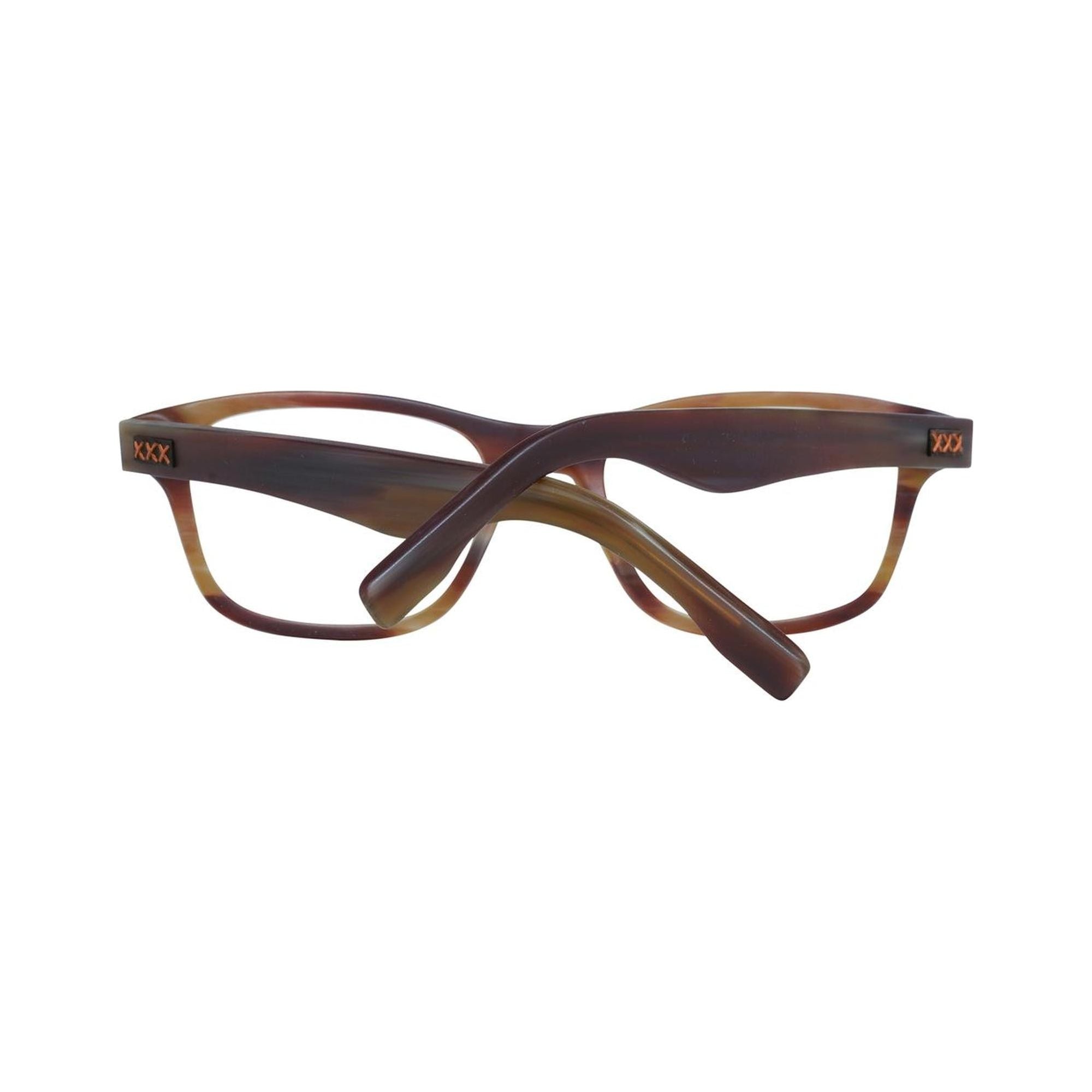 Zegna Couture Men's Brown  Optical Frames - One Size