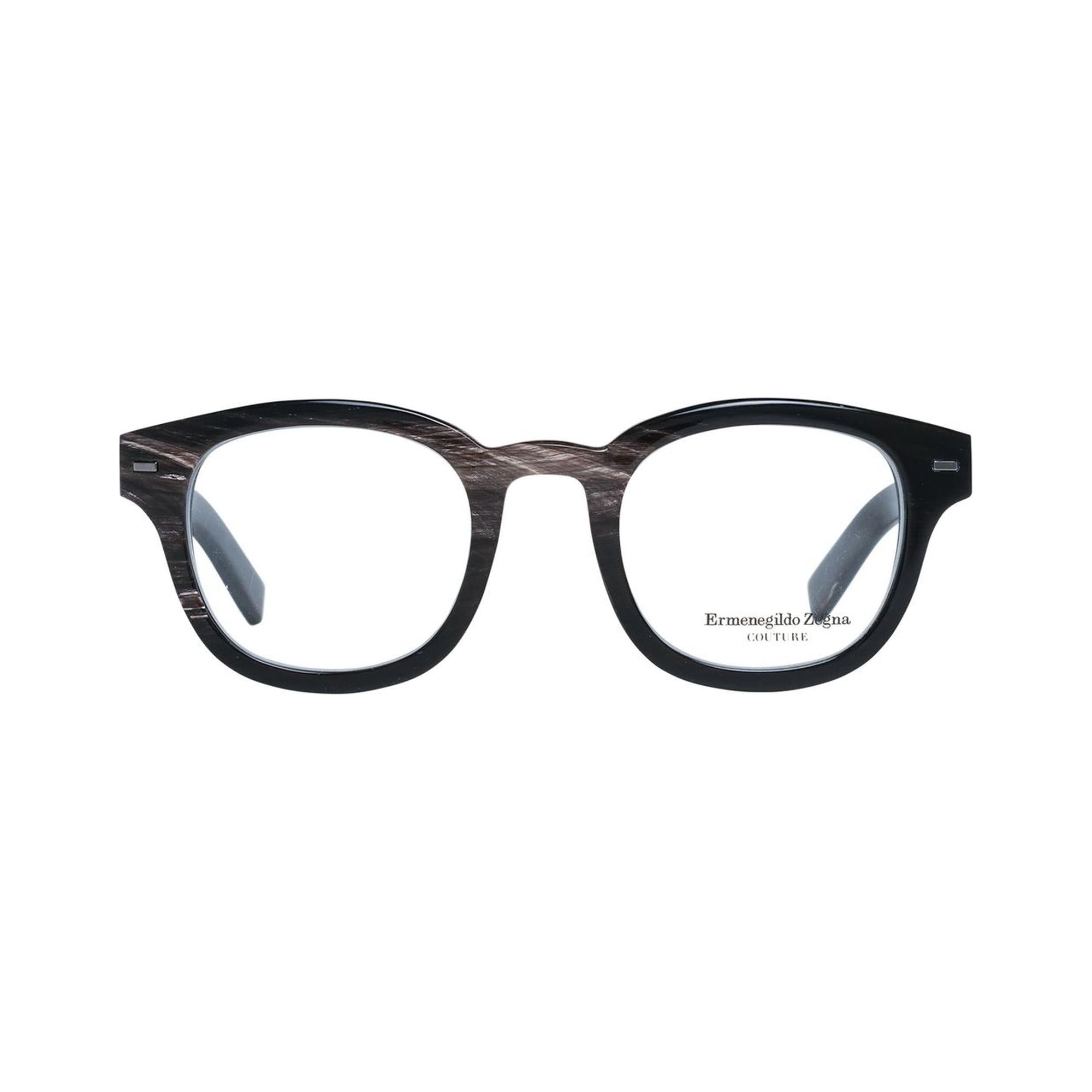 Zegna Couture Men's Brown  Optical Frames - One Size