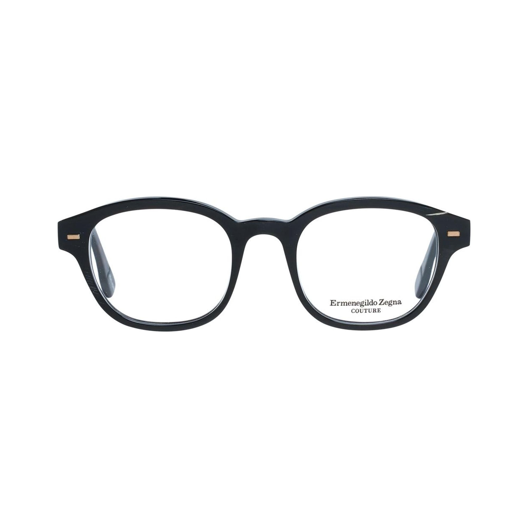 Zegna Couture Men's Black  Optical Frames - One Size