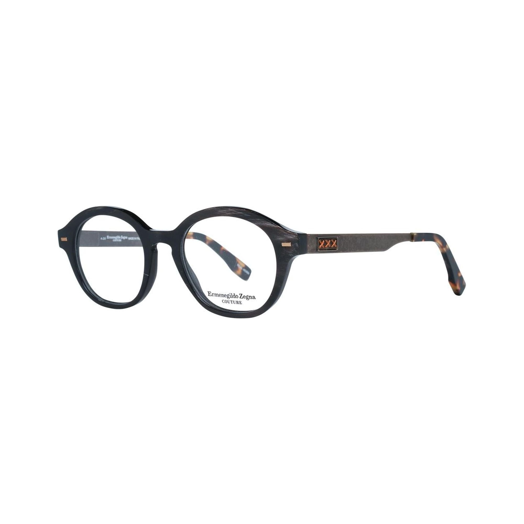 Zegna Couture Men's Brown  Optical Frames - One Size