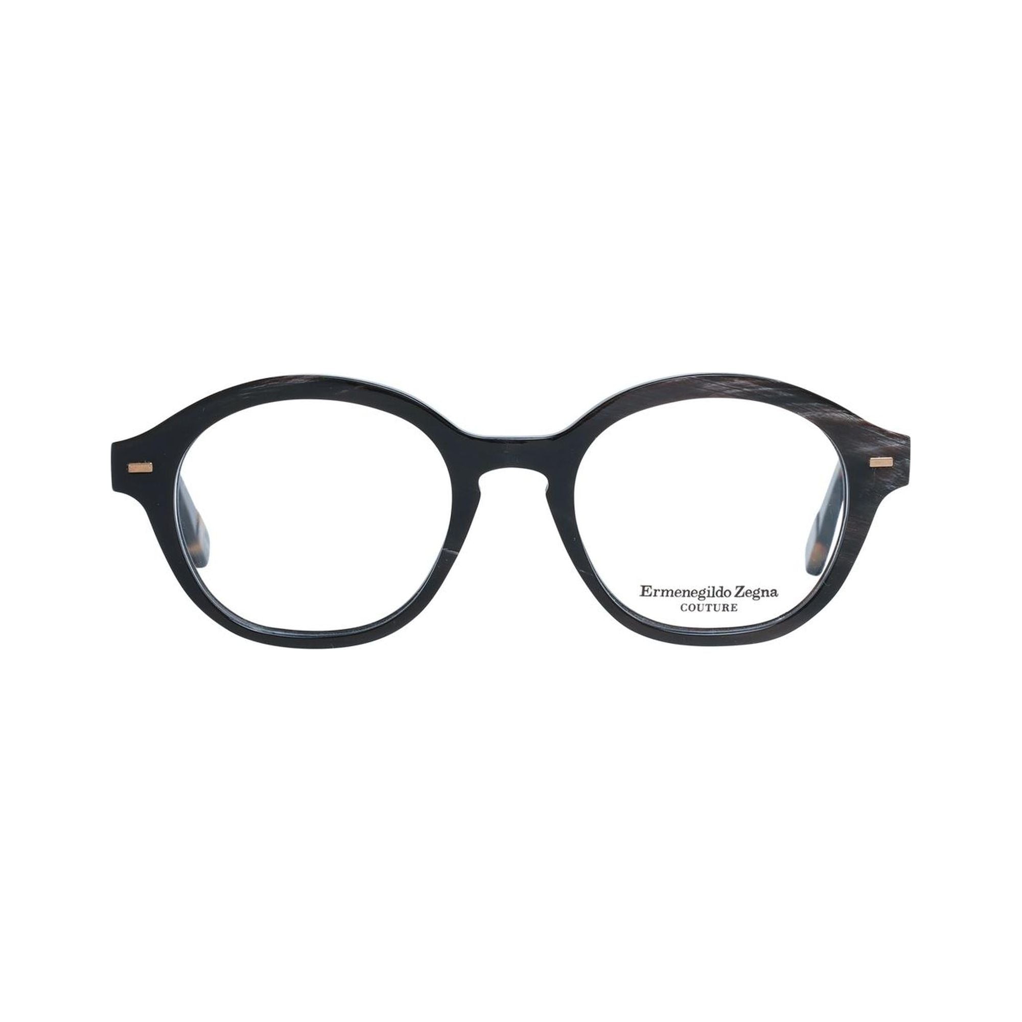 Zegna Couture Men's Brown  Optical Frames - One Size